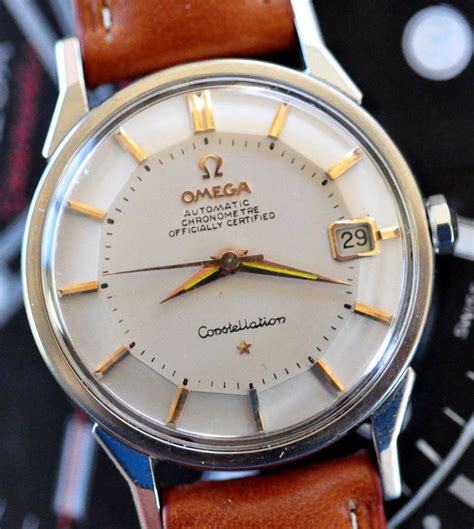 mens omega constellation watch|vintage omega constellation watches 1960s.